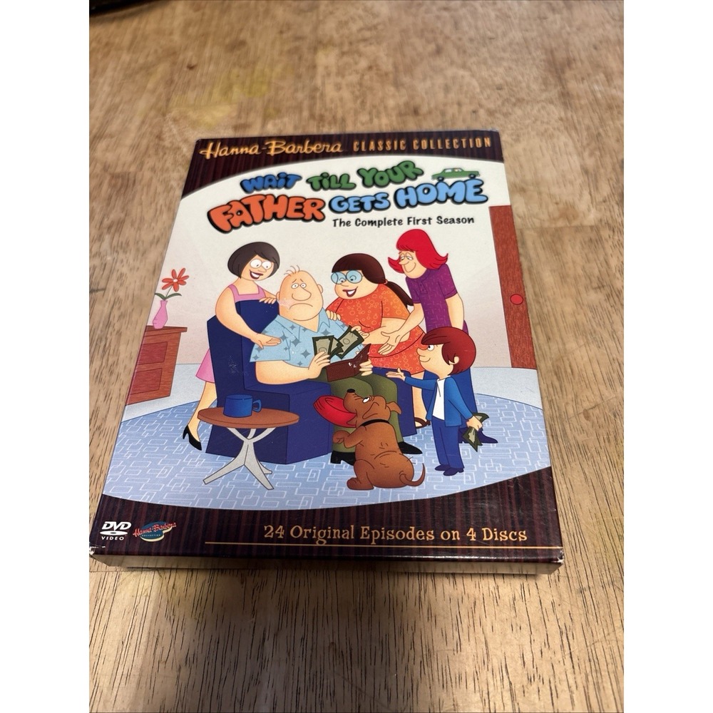 Wait Till Your Father Gets Home Complete First Season DVD 4-Disc Hanna-Barbera